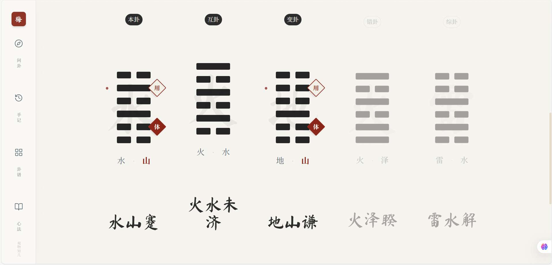 图片[3]-梅花易数前端全开源 - 凡星爱分享-凡星爱分享